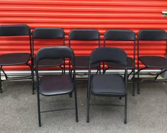 7 Folding Chairs