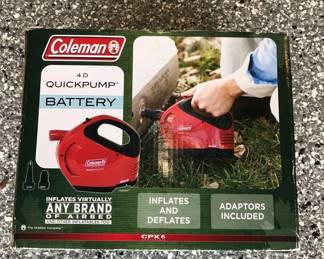 Coleman Air Mattress Pump
