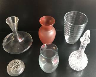 Various Glassware