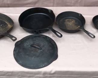 Cast Iron Pans different sizes