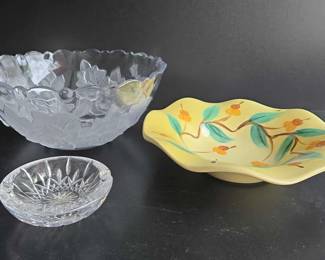 Beautiful Gail Pittmann bowl and more