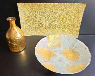 Beautiful Golden Decor Set