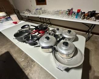 Wagnerware Magnalite cookware. Great shape with lids.