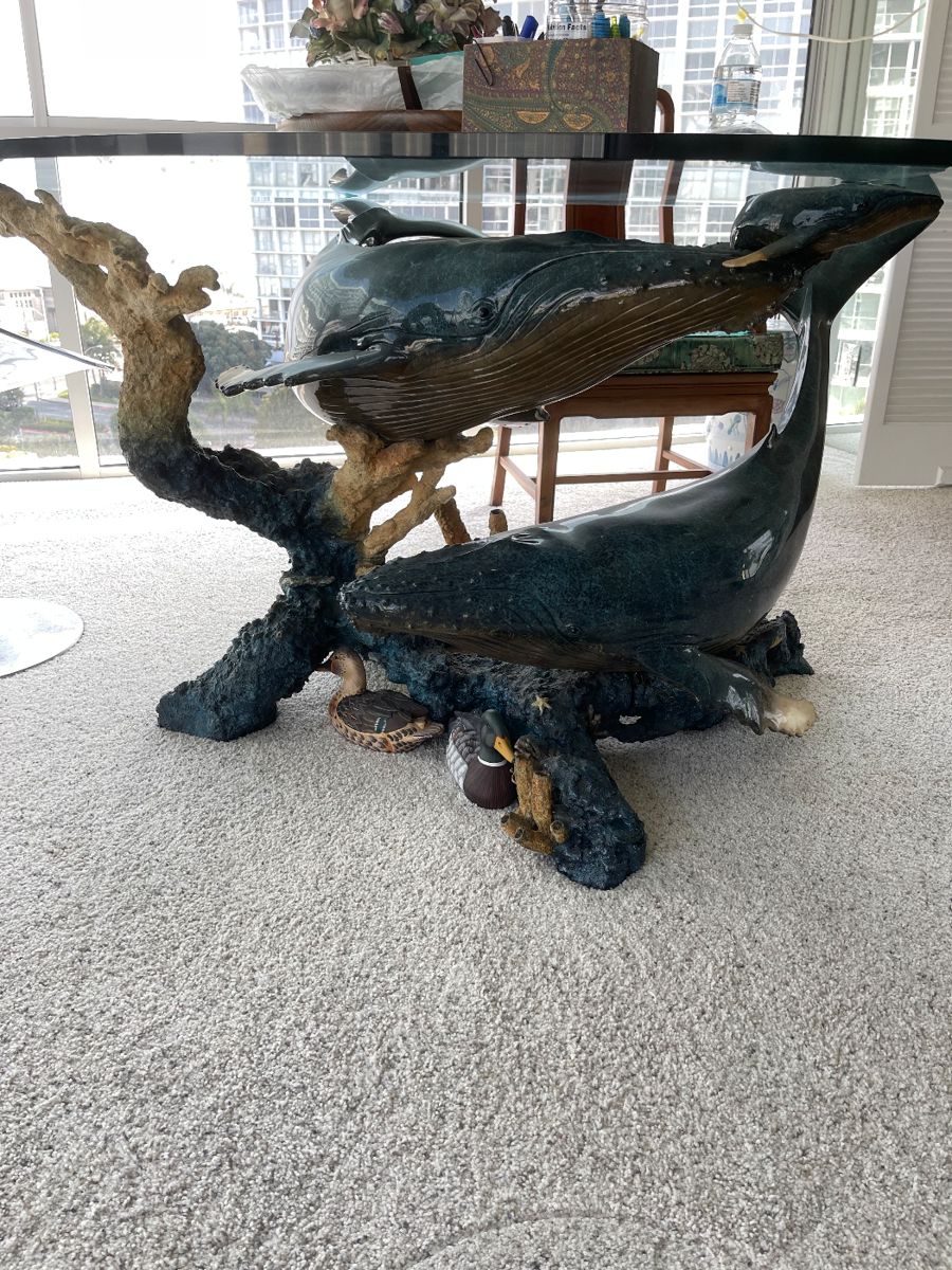 Wyland Whale table - now 25% off