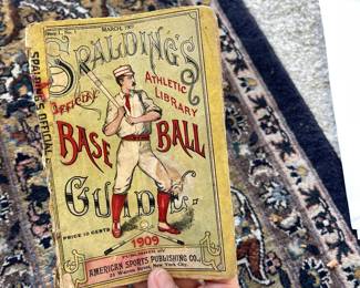 vintage spalding baseball is sold