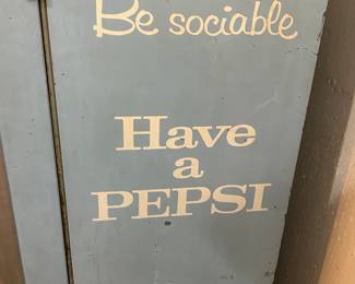 PRESALE AVAILABLE! Vintage Pepsi Vending Machine – La Crosse 
25w x 55.5h x 20d