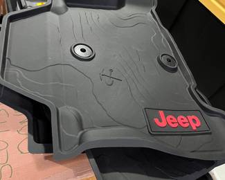NEW Unused Jeep Rubicon all weather mats 