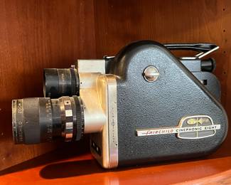 Vintage Fairchild Cinephonic 8 movie camera