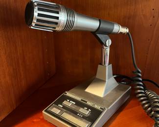 Vintage Kenwood MC60 Microphone- Cardioid Dynamic Microphone Ham Radio 