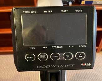 PRESALE AVAILABLE! Bodycraft VR500 Rowing machine-102"L overall