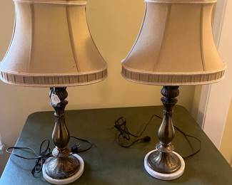PAIR OF TABLE LAMPS