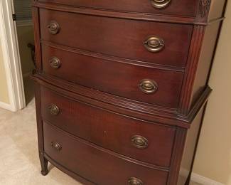 Antique dresser with matching nightstand