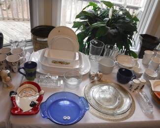  Vintage Corning Ware and Other Miscellaneous  Items 