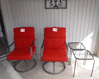 Patio Chairs - Side Tables 