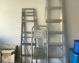 Assorted ladders