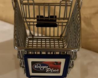 Kroger mini shopping cart
