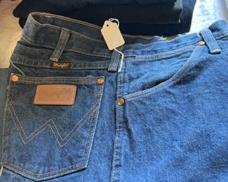 LEVI'S and WRANGLER'S