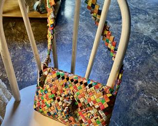 Vintage Candy and Chewing Gum Wrappers Purse