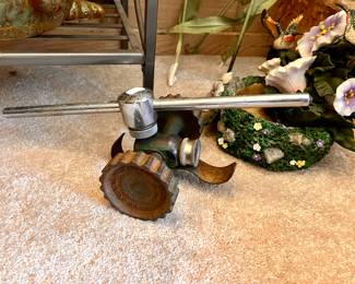 Vtg. Crystal Mist remote control lawn sprinkler