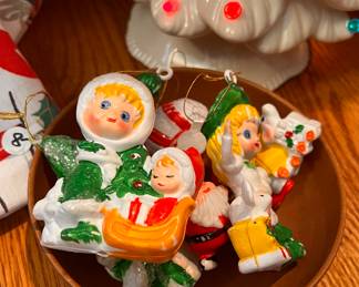 Vtg. Christmas ornaments