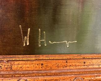 "Woodlands" by Henzel original painting w/COA