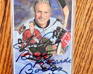 Robert Marvin (Bobby) Hull - Legends of Hockey card