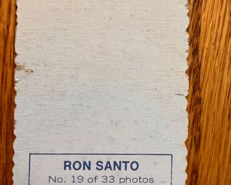 Ron Santo card - #19 of 33