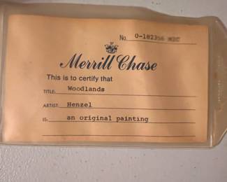 "Woodlands" by Henzel original painting