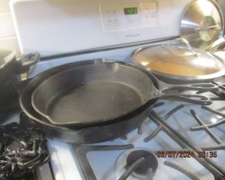 Cast iron skillets