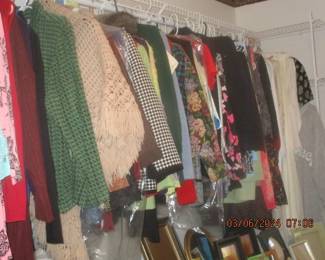 Vintage men's and women's clothes and accessories