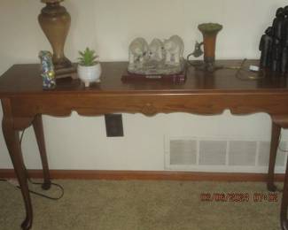 Console table