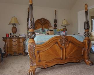 Six-piece bedroom set