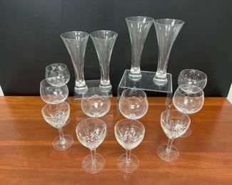 Lot 6485 Tiffany  Co  Other Asstd Stemware Glasses