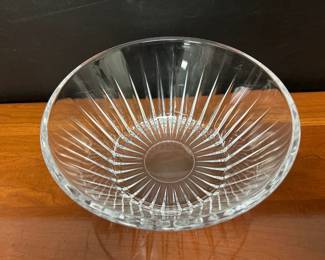 Lot 8035 Val St Lambert  Crystal Glass Bowl