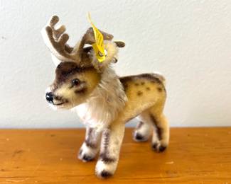 Lot 4157 Steiff Reindeer  Renny Stuffed Animal