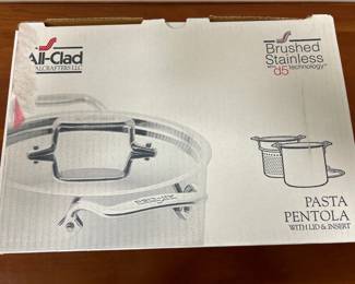 Lot 8054 NEW All Clad Metalcrafters Pasta Pot