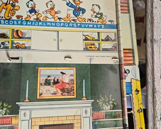 Vintage Marx Tin Walt Disney Playhouse