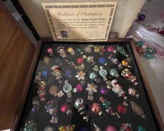 Thomas Pacconi collectible glass ornaments