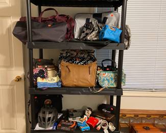 Vintage purses, games