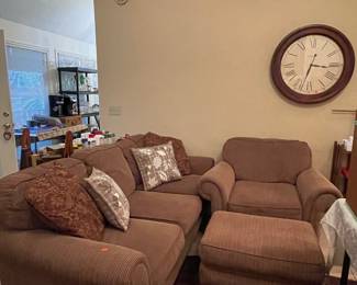Broyhill Sofa, Chair and ottoman