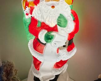 Awesome Santa Blow Mold from Santa's Best