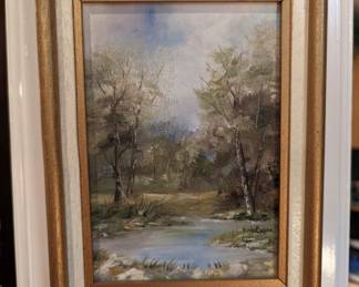 Viola Coffee oil on canvas