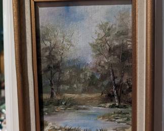 Viola Coffee oil on canvas