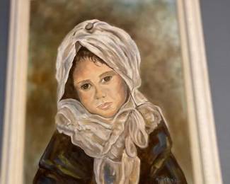 George Clausen,A Little Child Vintage