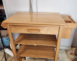 Microwave cart/mobile kitchen island