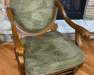 Tommy Bahama style Glider/Rocker by Best Chair Inc. USA. 1 of 3, only have 2 ottomans.