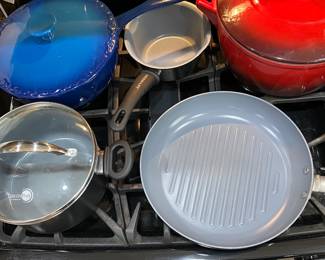 2 Quality Green Pan cookware pieces, very nice.