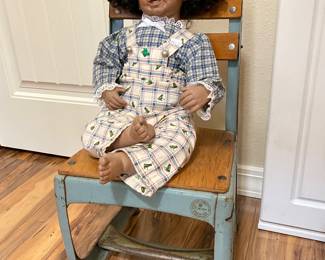 Another Hand made Porcelain doll. 