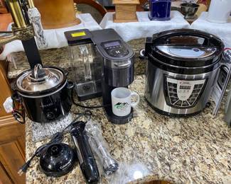 More unused small appliances.