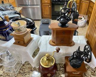 More modern Coffee Grinder collection.